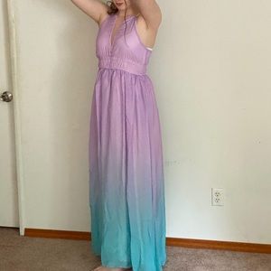 Maxi dress Purple/blue